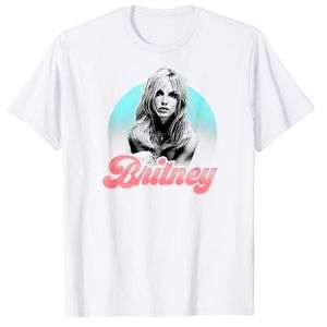 Britney Spears Britney 100% Cotton Graphic T-Shirt Port and Company Size S